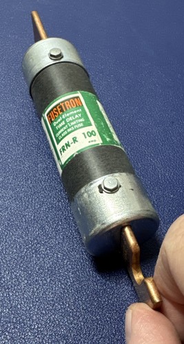 Bussmann FRN-R-100 100 Amp 250V Fusetron Dual Element Time-Delay RK5 ...