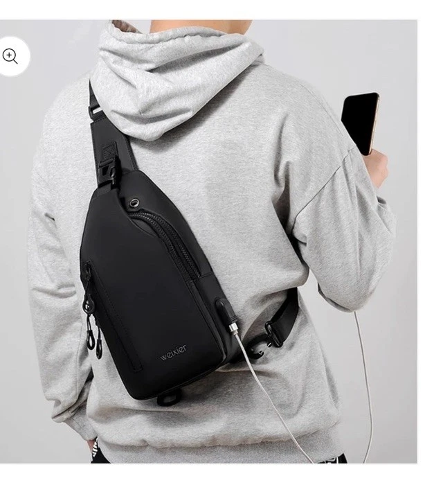 Bolsas de eslina impermeables para hombre Hjkiopc antirrobo Foto 3 de 4