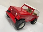 VINTAGE TONKA RED JEEPSTER WITH TOP