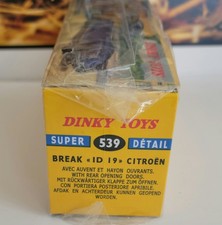 Dinky Toys 539 super detail break id 19 citroën 1:43 neuve sous cellophane