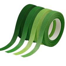 Rjayaa Floristenband gr&uuml;n, 4 Rollen Blumengesteck Zubeh&ouml;r M, gr&uuml;n