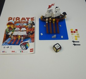 LEGO Games Pirate Plank (3848) Vintage Retired Game - For Parts, not Complete