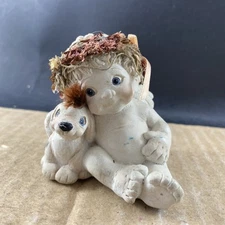 Dreamsicles Angel Cherub With Dog Figurine, Puppy & Me, Combine SHIP $1