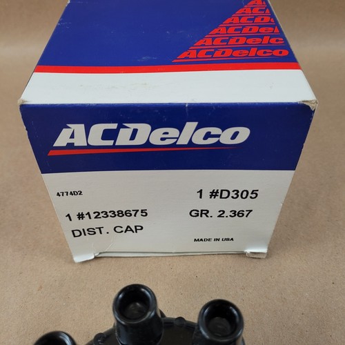 1 New Genuine AC Delco GM OEM 12338675 Distributor Cap 1957-1962 Chevy Corvette - Picture 6 of 6