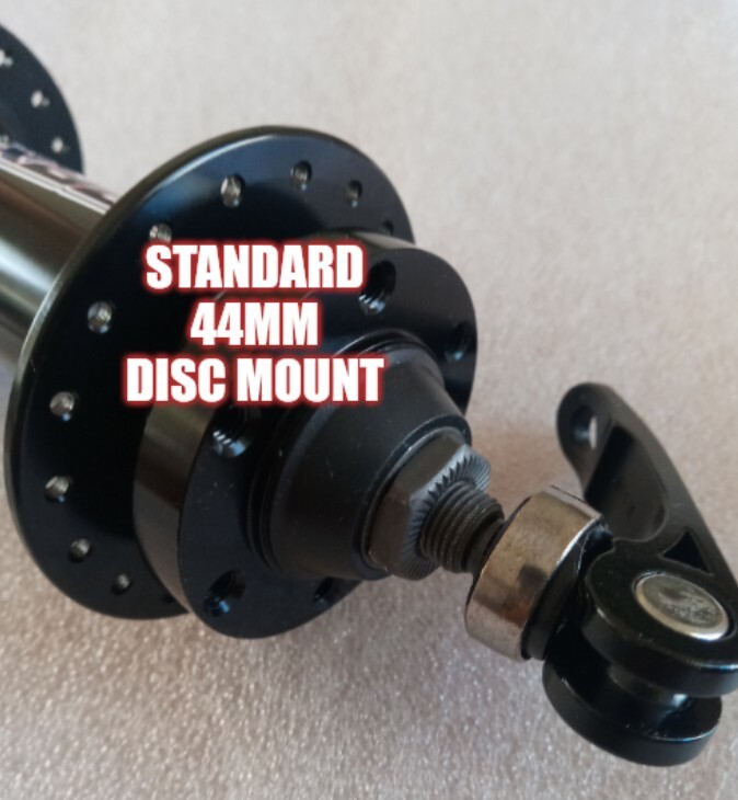 Fat bike rear hub 170mm QR 8/9/10 speed 36h aluminum Cassette disc type