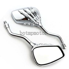 Espejos retrovisores laterales cromados para moto Yamaha Road Star XV1600A XV1700A