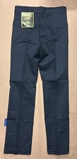 Vintage 1990  s Saddle King Western Blue Pants, Deadstock NWT, Size 32x34