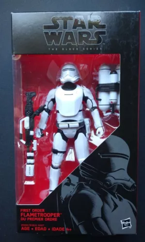 Hasbro Star Wars Black Series: First Order Flametrooper #16 (2015) New