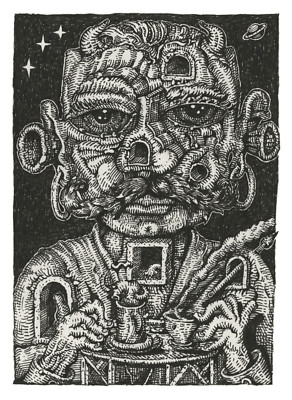 The Good Listener Art Print by David Welker