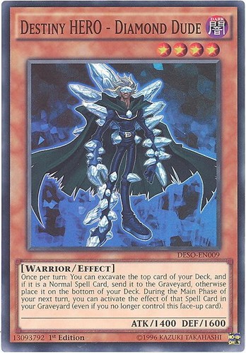 YUGIOH! 1-DESTINY HERO-DOUBLE DUDE-RARE-1ST EDITION-DP05-EN005 | eBay