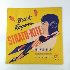 RARE Vintage 1940s Buck Rogers Strato-Kite Unused In Original Package