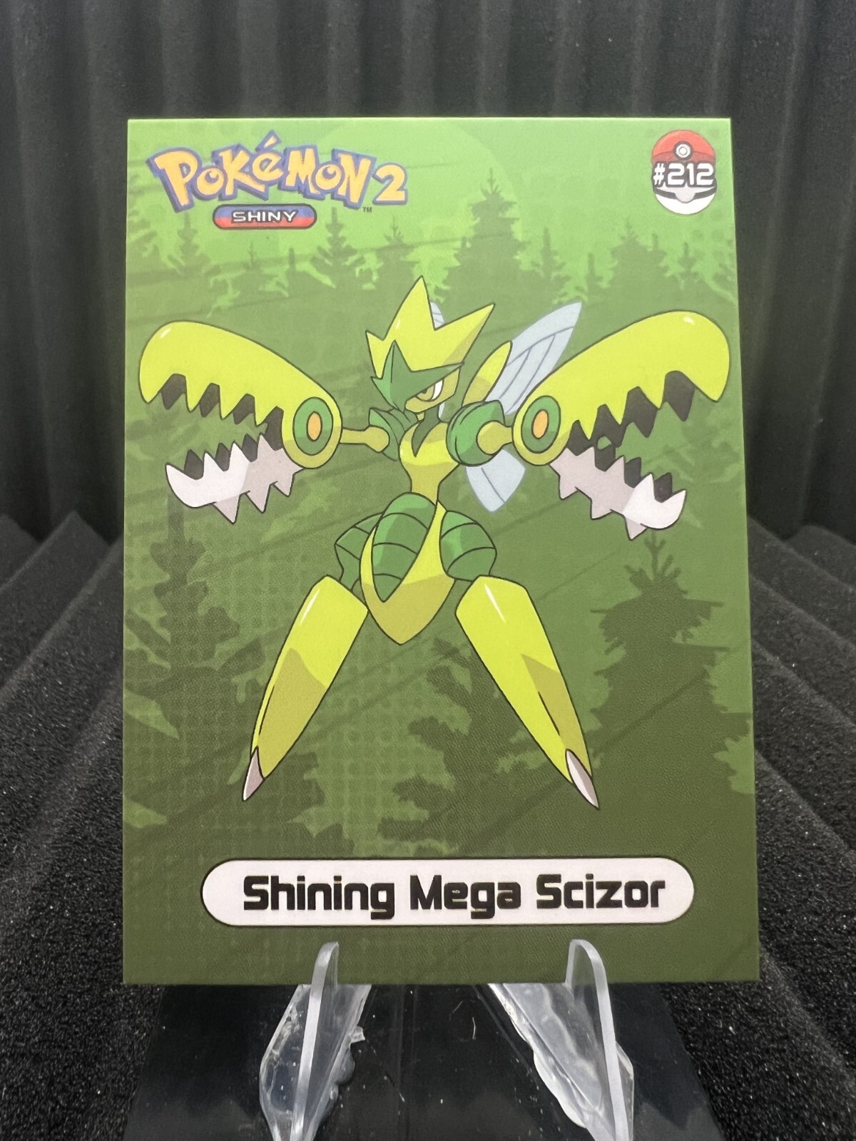 Shining Mega Scizor #212 - Johto Shiny Infinity Set 2024 - Pokemon 2 Card NM