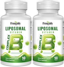 Active B Complex Liposomal B Vitamins with Choline Inositol, 90 Softgels B1, ...