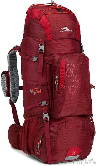 high sierra 55l backpack