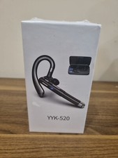 Black Wireless Headset Business Ear-mounted With Charging Case - SEALED