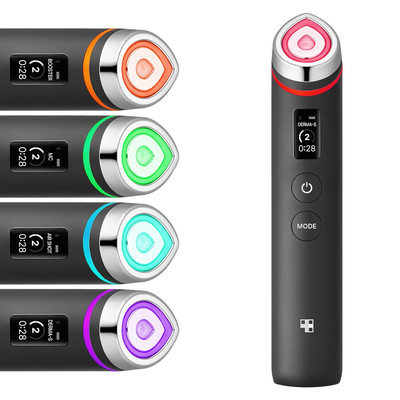 Age-R Booster Pro | 6-In-1 Real Glass Glow Beauty Massager | Looking Glass Skin 