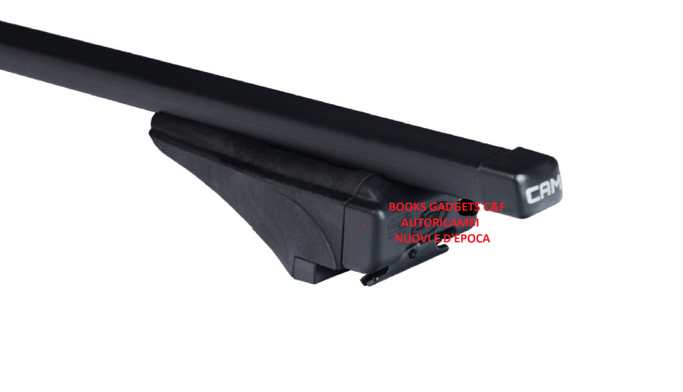 Portatutto Tetrax Totus 2167 Per Rail Aperti - 4 Attacchi, Portata 100 Kg, Barre In Acciaio Con Guaina