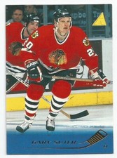 GARY SUTER 1995-96 PINNACLE CARD NEAR MINT+ CONDITION