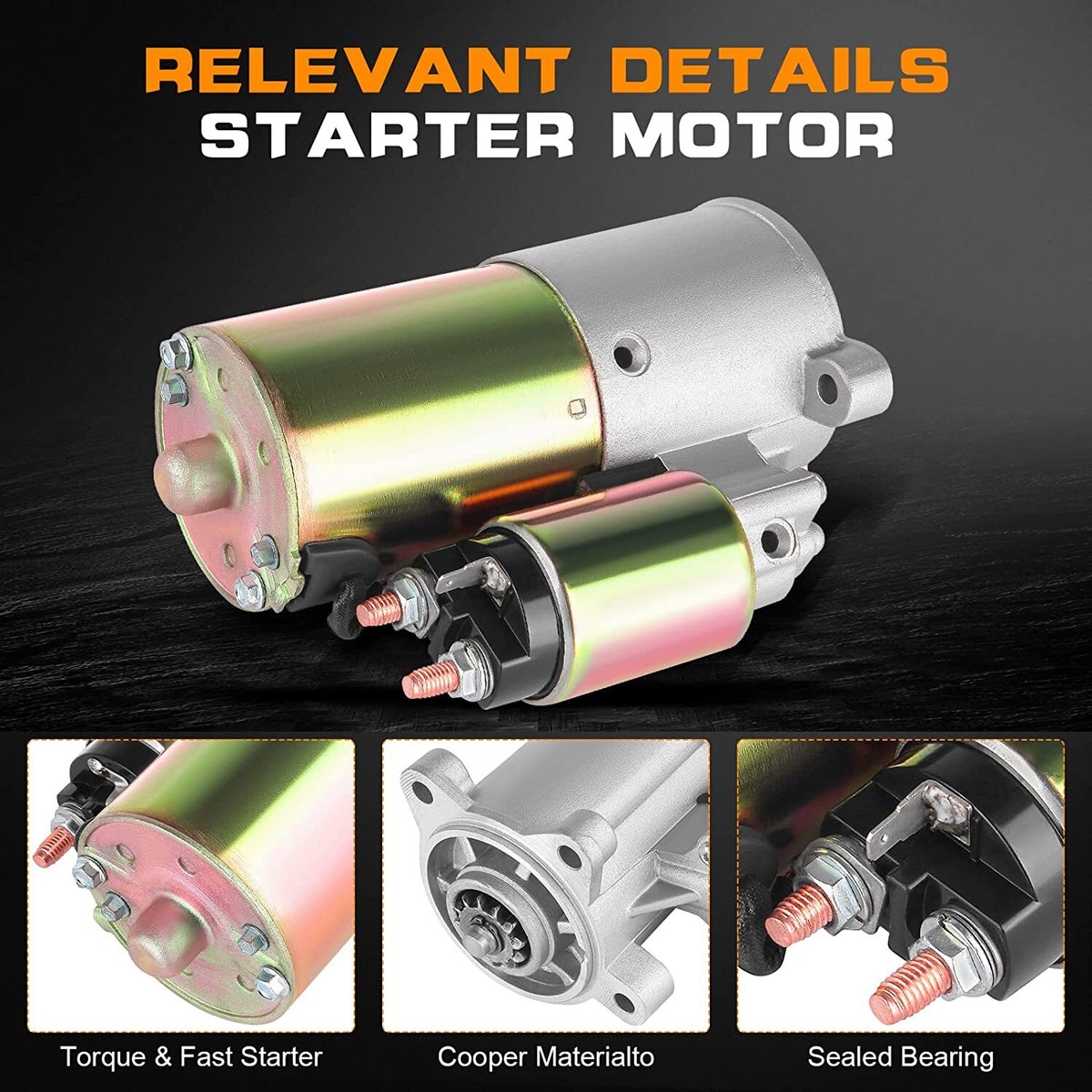 New Alternator For Ford E-150 E-250 E-350 Club Wagon E450 Super Duty F-150 F-250 - Foto 6