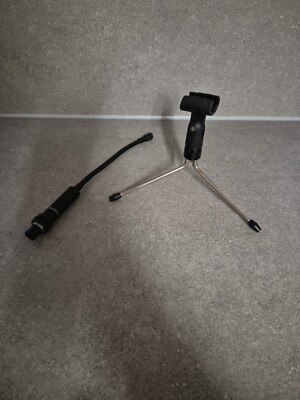 Beyerdynamic SHM 20 Mikrofon Schwanenhals mit Sennheiser MZQ 100 Ständer 100% Ok