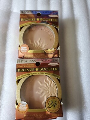 2 Physicians Formula Bronze Booster  Glow Boosting Bronzer LIGHT TO MED 6427
