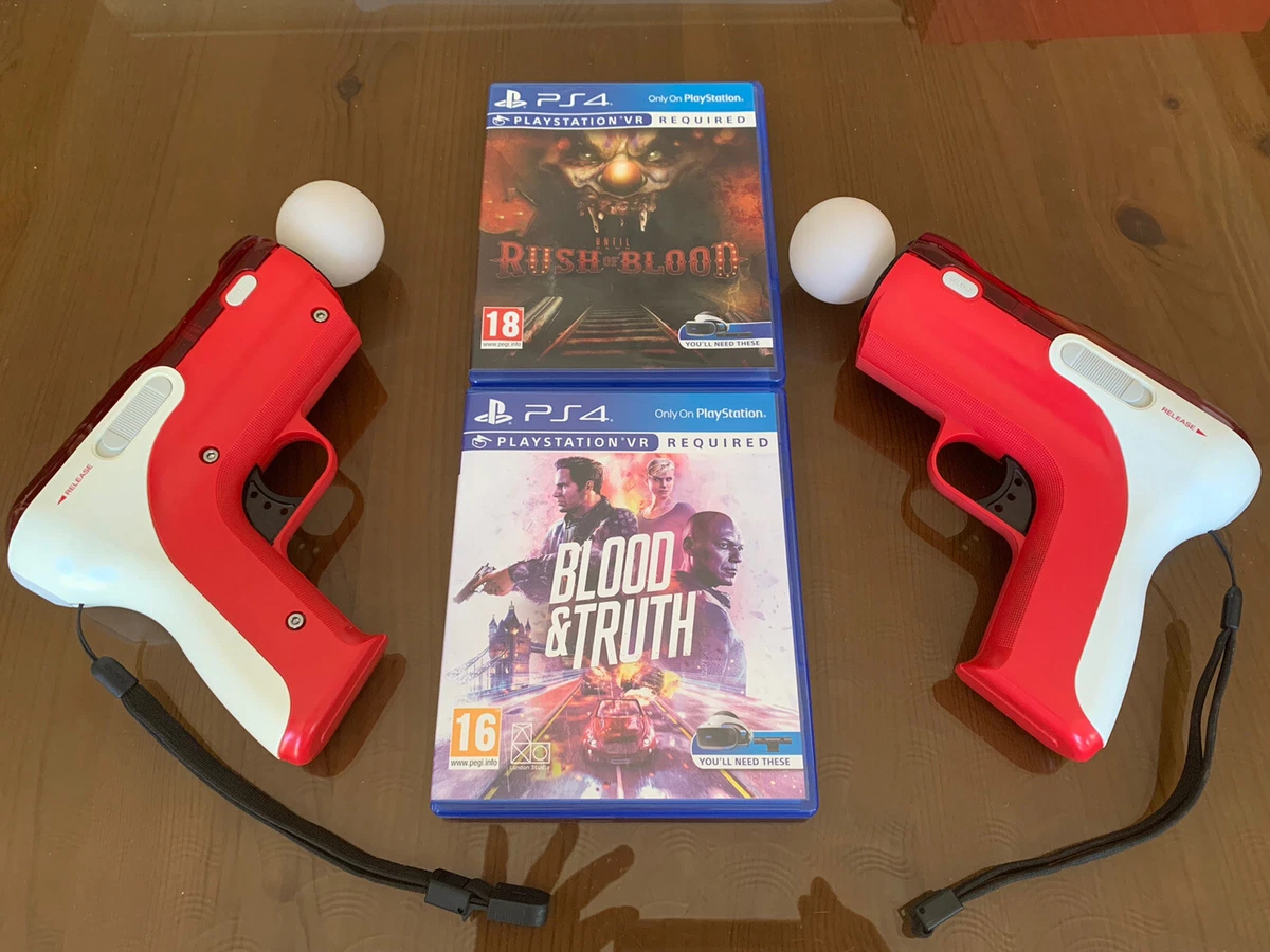 ps4vr blood And Truth ps4vrUntil Dawn Rush Of Blood 2 Move 2