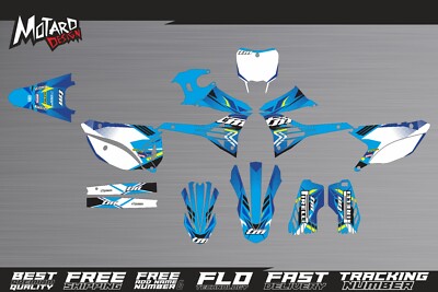 Graphics kit for TM Racing 2 Stroke 2022 2023 MX and EN Decals Stickers Decor