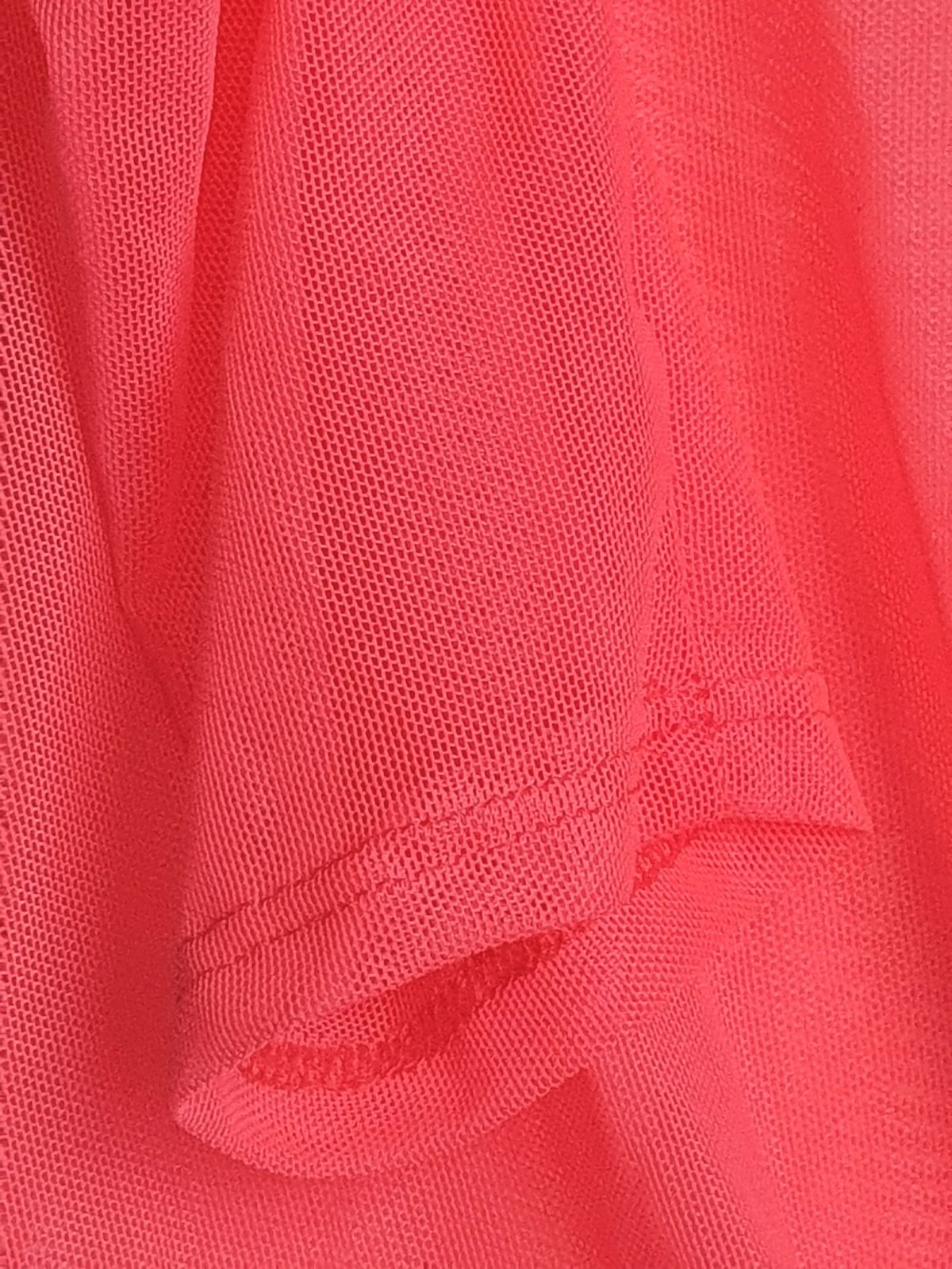 Fashion Nova Pink Mesh Top Long Sleeve Twist Front Blouse Club Festival