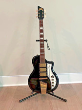 Supro 1275jb Tri Tone 2020 - Jet Black Guitar Excelllent