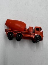 Vintage Collectable LESNEY Matchbox Ready Mix Cement Truck Orange