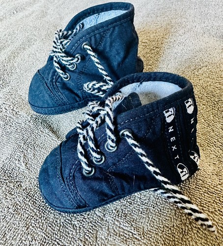 NEXT - Crib/Infant Boots - Size UK 1 (3-6 Months) - VGC