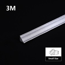 3M/5M Self Adhesive Quadrant Trim Skirting Board Home Wall Inside Corner Decor