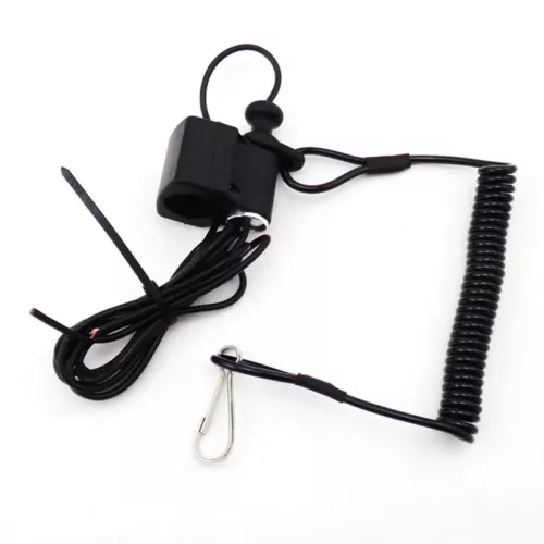 ATV Tether Pull Kill Switch For Yamaha Blaster 200 Banshee Warrior 350 YFZ450R - Picture 1 of 8