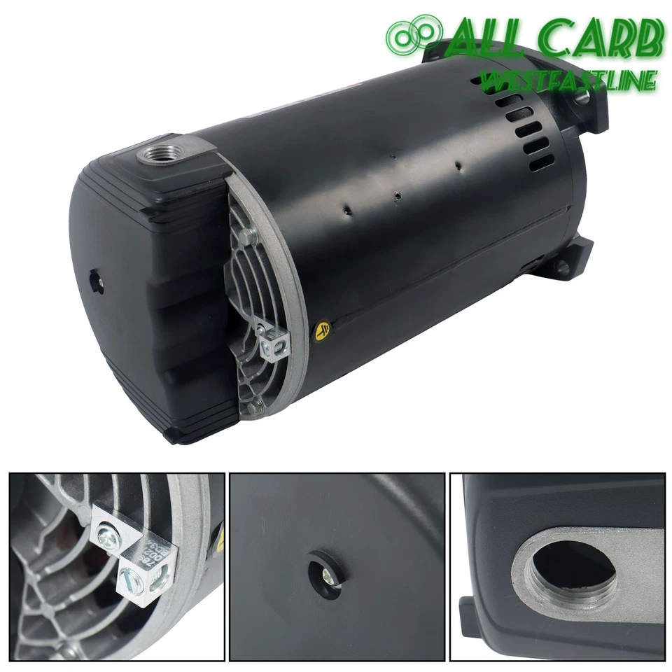 B2840 Square Single Speed Pool Pump Motor and Seal Kit 2.5HP 3450RPM 230V - Image 4 of 4