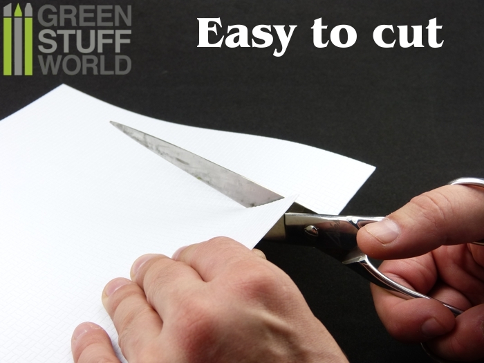 ABS Embossed Plasticard A4 DOUBLE DIAMOND Tread plate Styrene