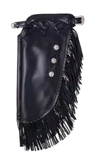 Tough1 Synthetic Leather Chinks w/Floral Tool MEDIUM Chaps Western Ranch