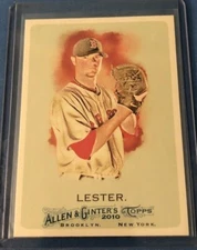Jon Lester 2010 Topps Allen & Ginter's Baseball Card