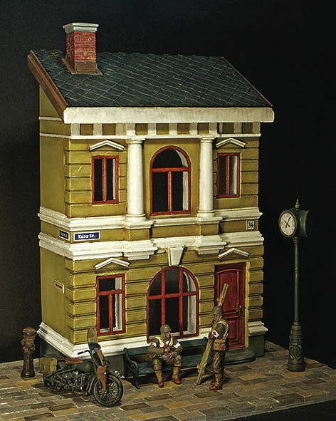 Plus Model 320 - 1:35 Ceramic Parts Townhouse