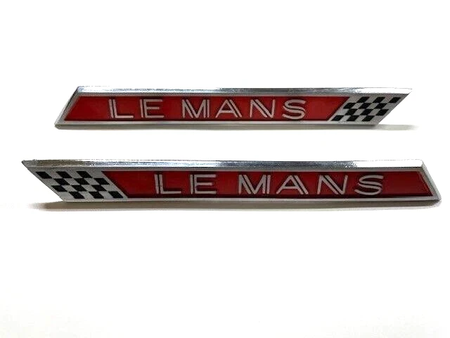 前挡泥板徽章套装适用于 1962 - 1963 庞蒂亚克 LeMans 美国制造 — 第 4/4 张图片