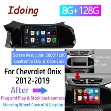 Car Radio For Chevrolet Onix 2012-2019 Carplay GPS Navigation Multimedia Screen