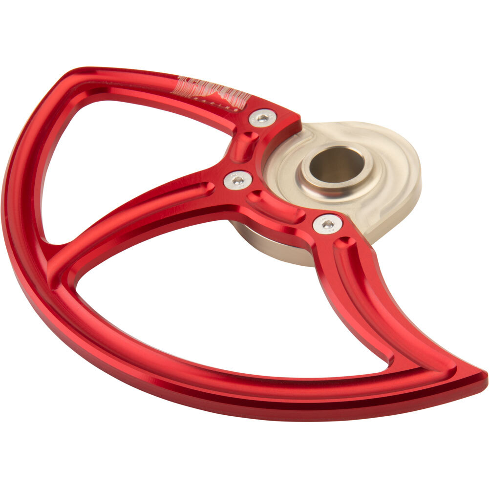 7602 Racing Front Disc Guard Red For HUSQVARNA FC 450 Rockstar Edition