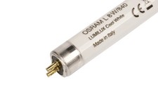 NEON T5 OSRAM L 8W/840/21 LUMILUX COOL WHITE LUCE BIANCA 4000K° 30 CENTIMETRI