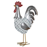 Formano Dekofigur Hahn Fine Art Ca. 50 Cm Handbemalt Kunststein Ostern 726711