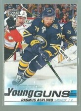 2019-20 Upper Deck #475 Rasmus Asplund Young Guns RC (ref 84070)