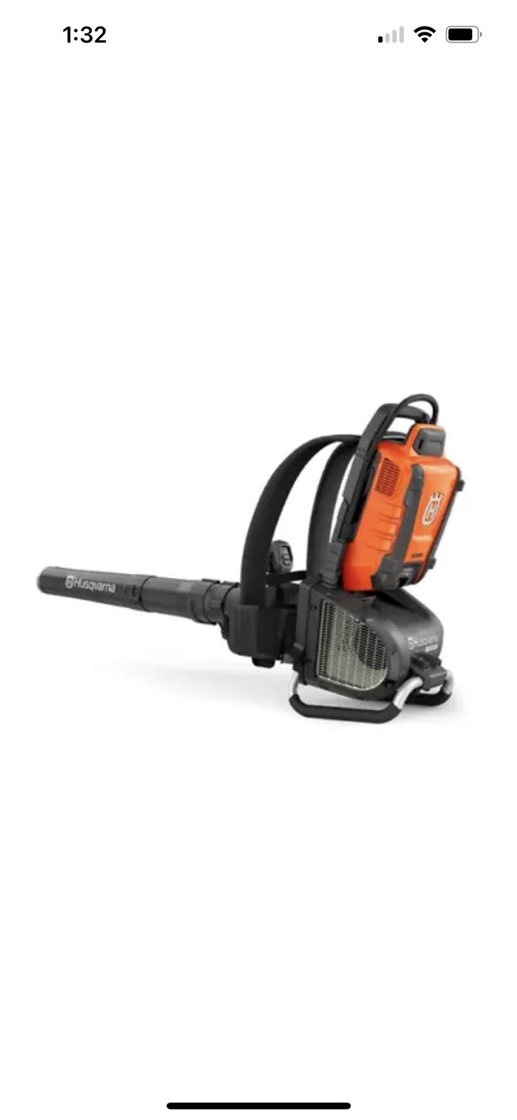 Husqvarna 550iBTX Blower WITH BLI950X BATTERY AND CHARGER