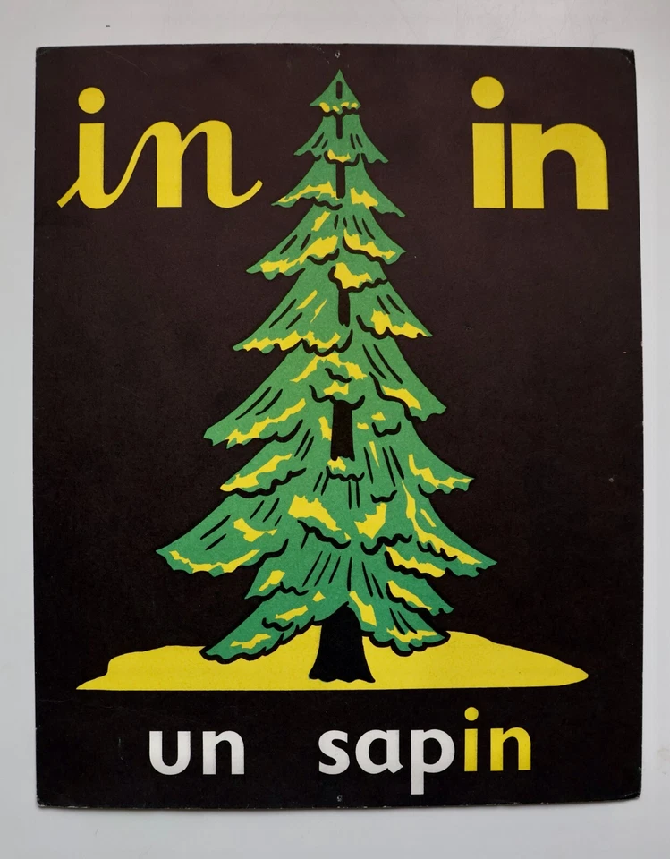 affichette scolaire Poucet Rossignol méthode lecture Charlot Géron un sapin - Photo 1/1