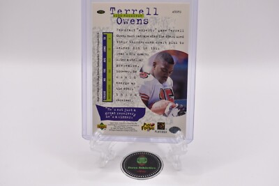 Terrell Owens 49ers 1996 Upper Deck Collector's Choice Rookie