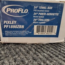 PROFLO Pixley 24" Towel Bar Brushed Nickel PF1890ZBN