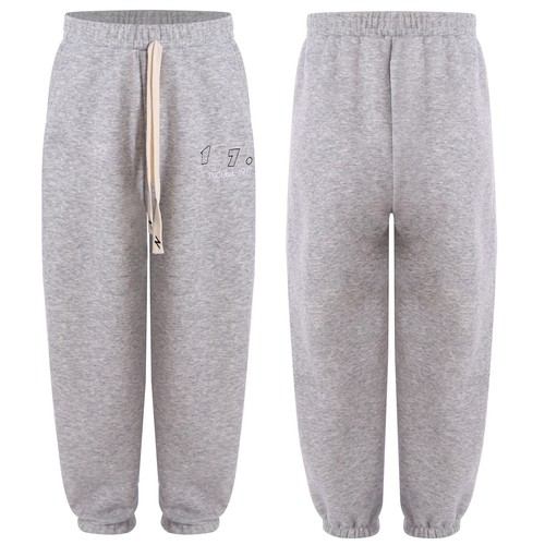 Unisex Kids Pants Workout Bottoms Hip-Hop Sweatpants Casual Trousers Embroidery - Picture 11 of 47