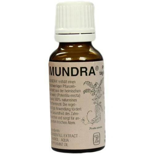 MUNDRA pflanzliches Mundpflegeprodukt Lösung 20 ml PZN 3383668 - Bild 1 von 1